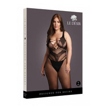 Carregar imagem no visualizador da galeria, Bodystocking - Preto - Plus size - Le Désir
