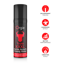 Carregar imagem no visualizador da galeria, Creme estimulante masculino - Touro XXXL - 50ml - Orgie