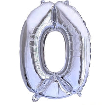 Carregar imagem no visualizador da galeria, Balões prateados com números e letras