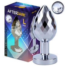 Carregar imagem no visualizador da galeria, Plug anal metálico facetado com brilhante - Boltek disco - L - Afterdark