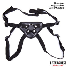 Carregar imagem no visualizador da galeria, Cinta/Arnês para Strap-on - Strap on with metal ring - Latetobed