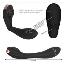 Carregar imagem no visualizador da galeria, Vibrador 2 em 1 dobrável - PULSAR - Tardenoche