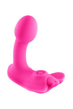 Carregar imagem no visualizador da galeria, 3 em 1 - Vibrador vaginal e clitóris com pulsação - Butterfly - Yoba