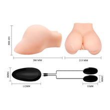 Carregar imagem no visualizador da galeria, Masturbador masculino Vagina e Ânus com vibração - Julie - Crazy Bull