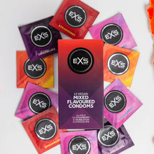 Carregar imagem no visualizador da galeria, 12 Preservativos mix aromas - Mixed flavoured condoms - Vegan - Exs