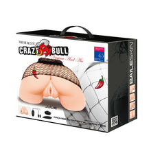 Carregar imagem no visualizador da galeria, Masturbador masculino Vagina e Ânus com vibração - Julie - Crazy Bull