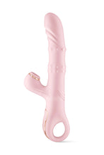 Carregar imagem no visualizador da galeria, Vibrador vaginal com estimulador de clitóris, aquecimento, rotação e sobe e desce - Classy - Yoba