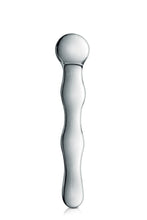 Carregar imagem no visualizador da galeria, Dildo em vidro - 17 cm - No. 10 - Glossy