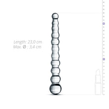 Carregar imagem no visualizador da galeria, Dildo em vidro - 23 cm - Handmade Glass Dildo - No.20 - Gildo