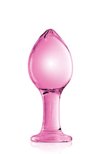 Carregar imagem no visualizador da galeria, Plug anal em vidro - 11 cm - No.32 - Rosa - Glossy