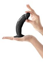 Carregar imagem no visualizador da galeria, Dildo realístico - 15 cm - Preto - Real Zack - Real Body
