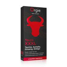 Carregar imagem no visualizador da galeria, Creme estimulante masculino - Touro XXXL - 50ml - Orgie