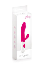 Carregar imagem no visualizador da galeria, Vibrador Vaginal e Ponto G com Estimulador de Clitóris - Rosa - Elya - Yoba