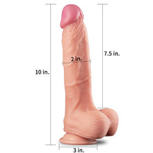 Carregar imagem no visualizador da galeria, Dildo realístico com dupla densidade - 26cm - Nature cock - Love Toy
