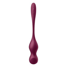 Carregar imagem no visualizador da galeria, Bolas vaginais vibratórias para exercícios pélvicos com comando e app - Roxo - Love birds vary - Satisfyer