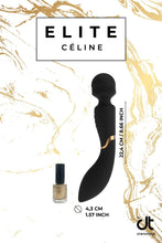Carregar imagem no visualizador da galeria, Estimulador / Varinha e Vibrador 2 em 1 - Recarregável - Celine - Dream Toys