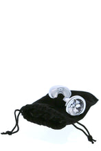 Carregar imagem no visualizador da galeria, Plug anal metálico com brilhante - Prateado - M - Dream Toys