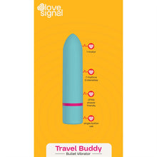 Carregar imagem no visualizador da galeria, Bala vibratória - Travel buddy bullet vibrator - Love signal