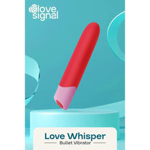 Carregar imagem no visualizador da galeria, Bala vibratória - Love whisper bullet vibrator - Love signal