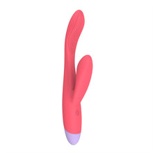 Carregar imagem no visualizador da galeria, Vibrador vaginal com estimulador de clitóris - Double beat – Love signal