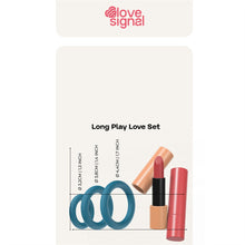 Carregar imagem no visualizador da galeria, Conjunto de 5 anéis para o pénis e testículos - Long play love set - Love Signal