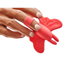 Carregar imagem no visualizador da galeria, Vibrador de dedo com borboleta - Butterfly Buzz - Dream Toys