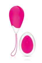 Carregar imagem no visualizador da galeria, Ovo vibratório vaginal com comando - Love egg 2 - Rosa - Yoba