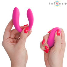 Carregar imagem no visualizador da galeria, Vibrador duplo com comando - para casal - Nora - Intense