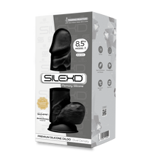 Carregar imagem no visualizador da galeria, Dildo Realístico termo-reativo - 21.5cm - Preto - SilexD