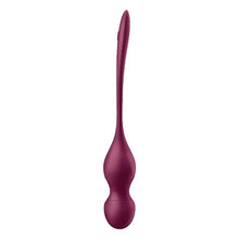 Carregar imagem no visualizador da galeria, Bolas vaginais vibratórias para exercícios pélvicos com comando e app - Roxo - Love birds vary - Satisfyer