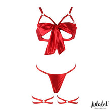 Carregar imagem no visualizador da galeria, Conjunto 3 peças vermelho - Riley - Adalet