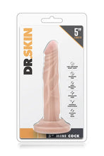 Carregar imagem no visualizador da galeria, Dildo realístico bege - 14,3 cm - 5" - Mini cock - Dr. Skin