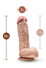 Carregar imagem no visualizador da galeria, Dildo realístico - 21.5 cm - Bege - Mr. D - Dr. Skin