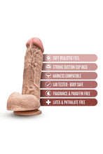 Carregar imagem no visualizador da galeria, Dildo realístico - 21.5 cm - Bege - Mr. D - Dr. Skin