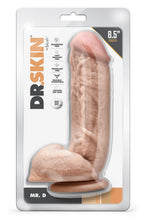 Carregar imagem no visualizador da galeria, Dildo realístico - 21.5 cm - Bege - Mr. D - Dr. Skin