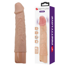 Carregar imagem no visualizador da galeria, Vibrador realístico bege - 20,3 cm - Leander - Pretty Love
