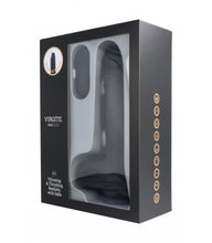 Carregar imagem no visualizador da galeria, Vibrador ultra-realístico com movimentos sobe e desce e comando - 22 cm - Preto - R13 - Virgite