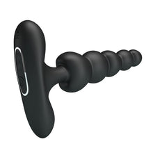Carregar imagem no visualizador da galeria, Plug anal com vibração - Preto - Corban - Pretty Love