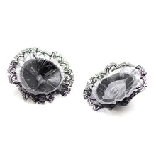 Carregar imagem no visualizador da galeria, Adesivos para mamilos com renda preta - Round lace nipple covers - Latetobed