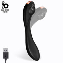 Carregar imagem no visualizador da galeria, Vibrador 2 em 1 dobrável - PULSAR - Tardenoche