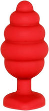 Carregar imagem no visualizador da galeria, Plug anal com textura e brilhante coração - Large - Ouch!