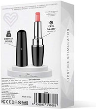 Carregar imagem no visualizador da galeria, Batom vibratório - Preto - Viblips - Latetobed