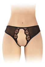 Carregar imagem no visualizador da galeria, Cueca em renda preta - Ambre - Fashion Secret