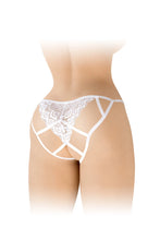 Carregar imagem no visualizador da galeria, Cueca em renda branca - Zoé - Fashion Secret