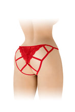 Carregar imagem no visualizador da galeria, Cueca em renda vermelha - Zoé - Fashion Secret
