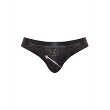 Carregar imagem no visualizador da galeria, Cueca preta com fechos - Zip it - Male Power