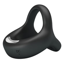 Carregar imagem no visualizador da galeria, Anel triplo com vibração - Preto - Eliott - Pretty Love