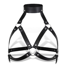 Carregar imagem no visualizador da galeria, Arnês feminino ajustável - Milenia - Bondage breast harness - Intoyou