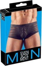 Carregar imagem no visualizador da galeria, Boxer masculino - Preto semi transparente - Svenjoyment