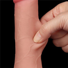 Carregar imagem no visualizador da galeria, Dildo deslizante com dupla camada 7.5” - Bege - 19.5 cm - Sliding Skin - LoveToy